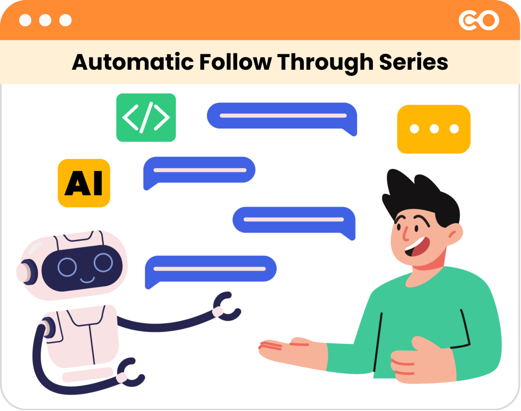 Follow up with leads on a schedule